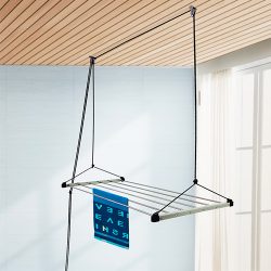 Stainless Steel Cloth Drying Stand For Balcony, 6, Model Name